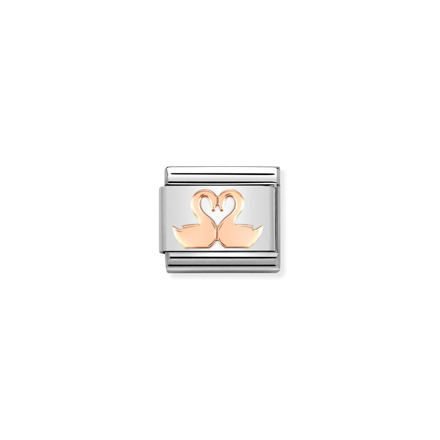 Swans Loveheart Charm