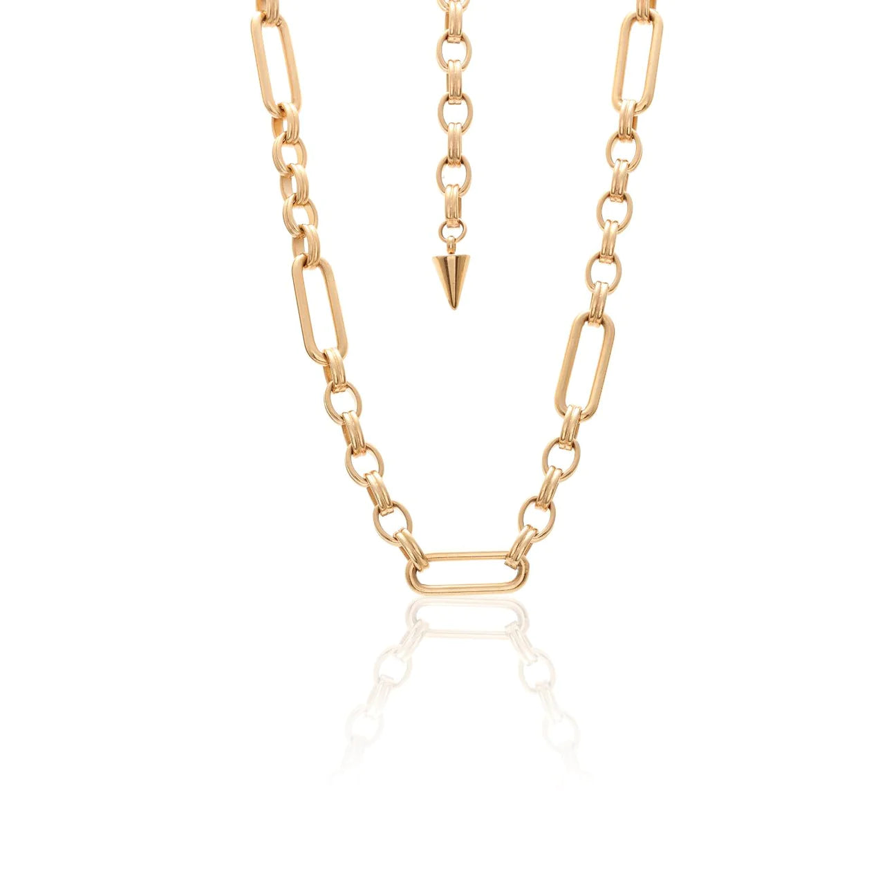 Luxe / Necklace / Stainless Steel  Gold Plated
