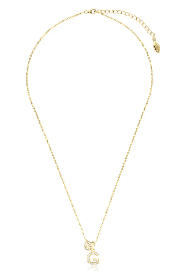 Luxury Letter "G" initial Pendant -SSGP