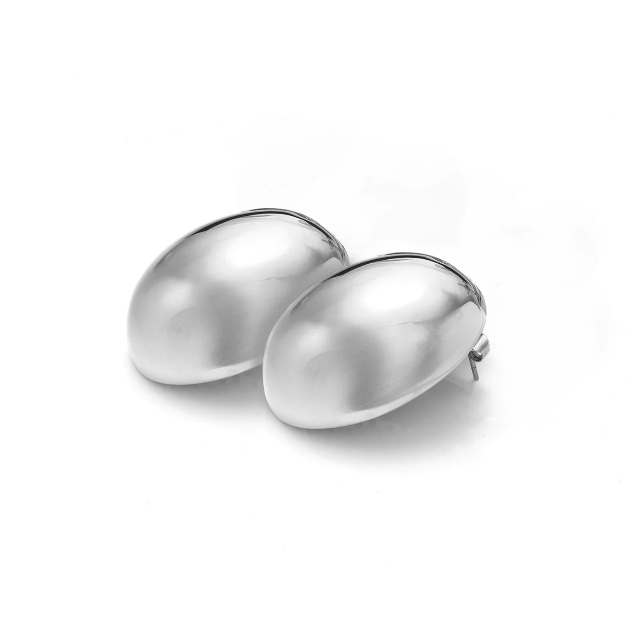 Mirage / Statement Earrings / Silver