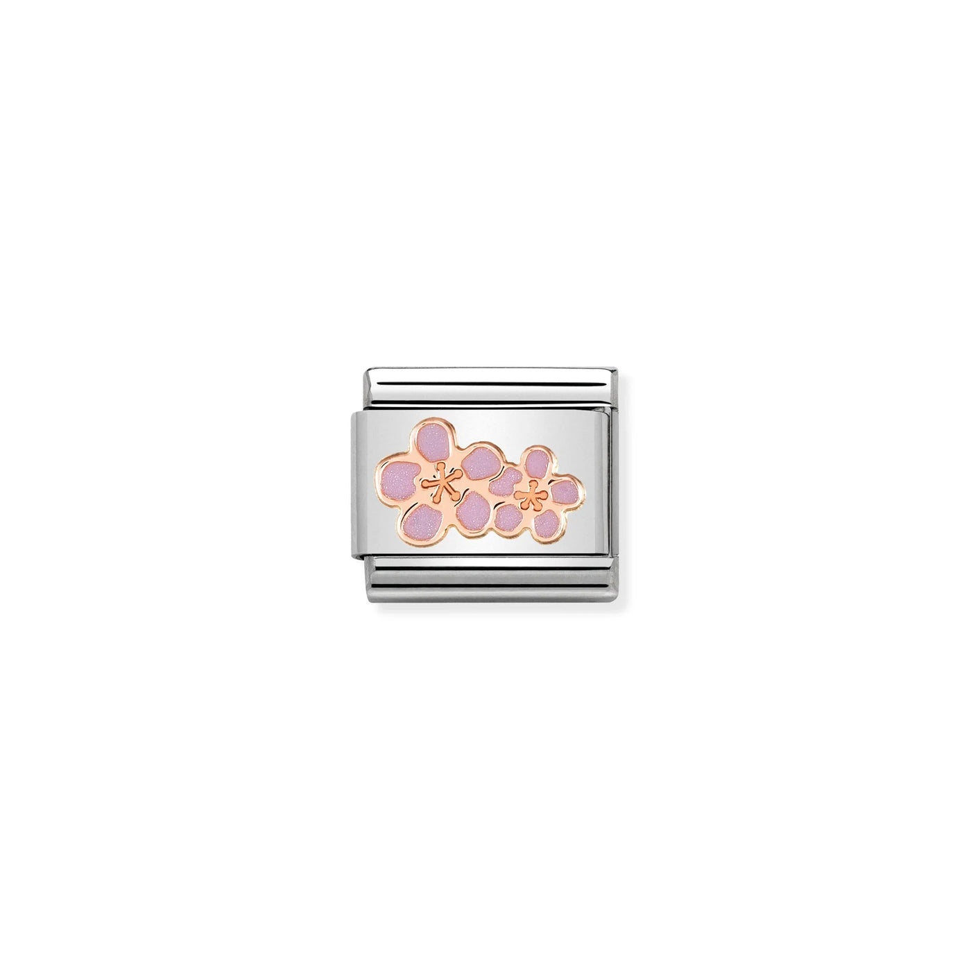 Pink Flowers Charm