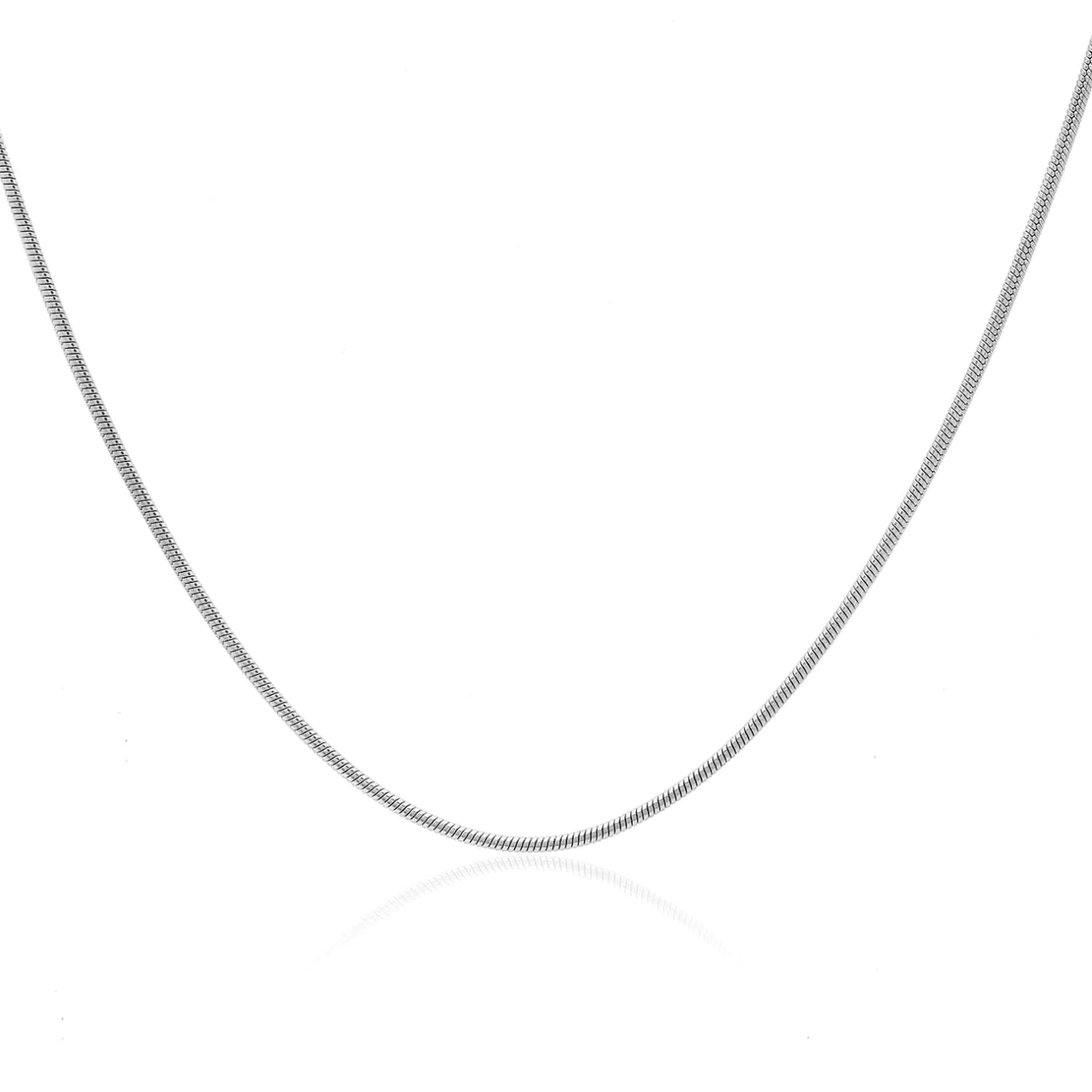 Snake chain necklace - stainless steel