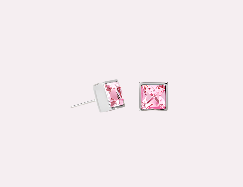 Baby Pink Chrystal Studs