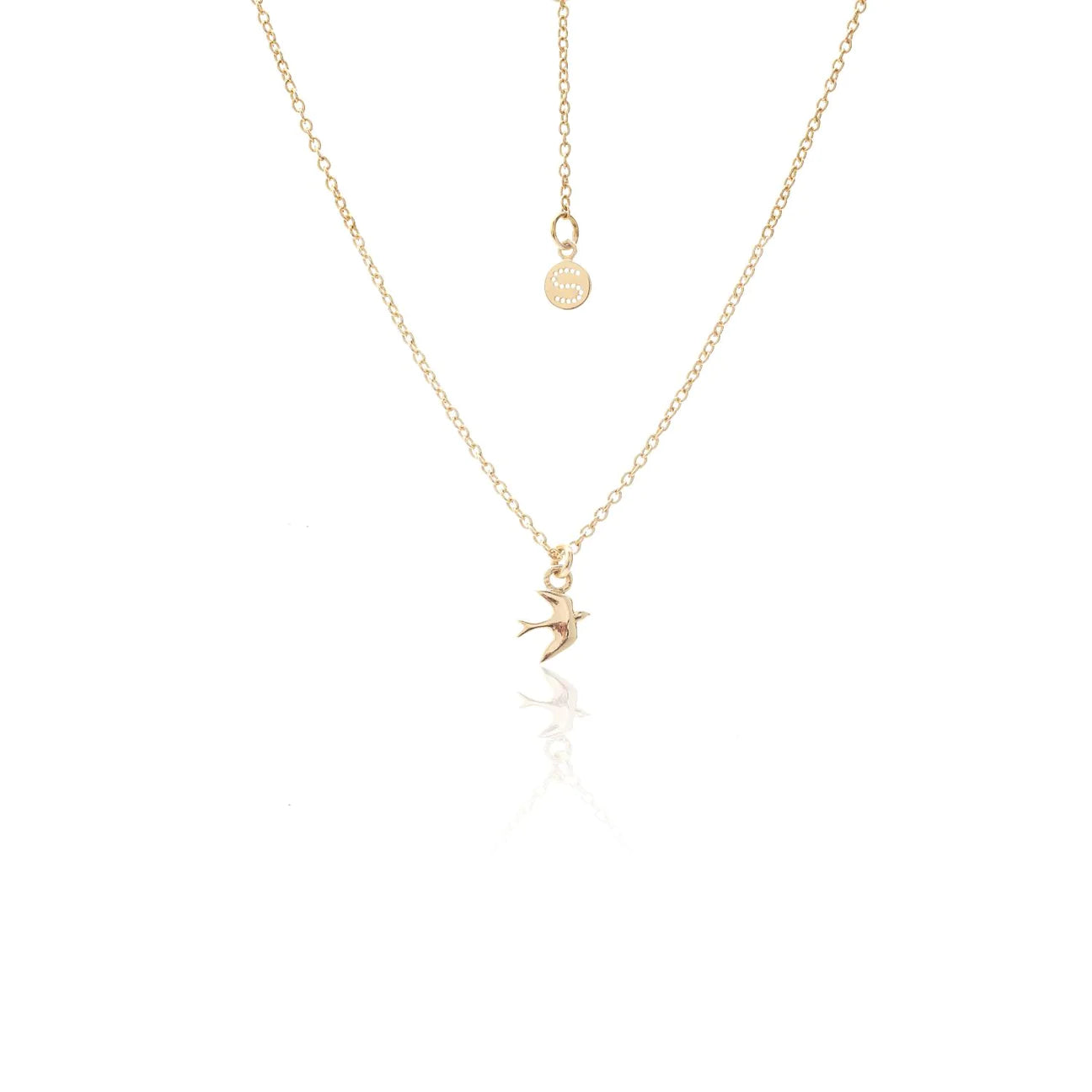 Swallow necklace - GP