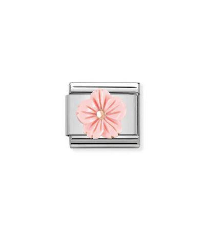 Flower in Rose Coral Charm