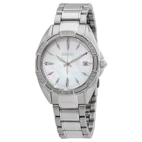 Seiko Ladies Stainless Steel Diamond Watch