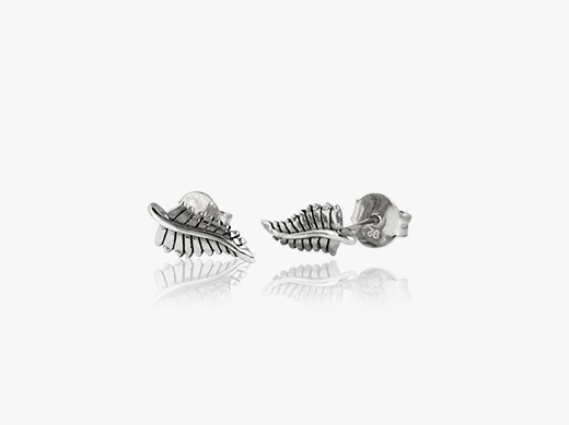 Forever Fern Studs (Treasured Always)