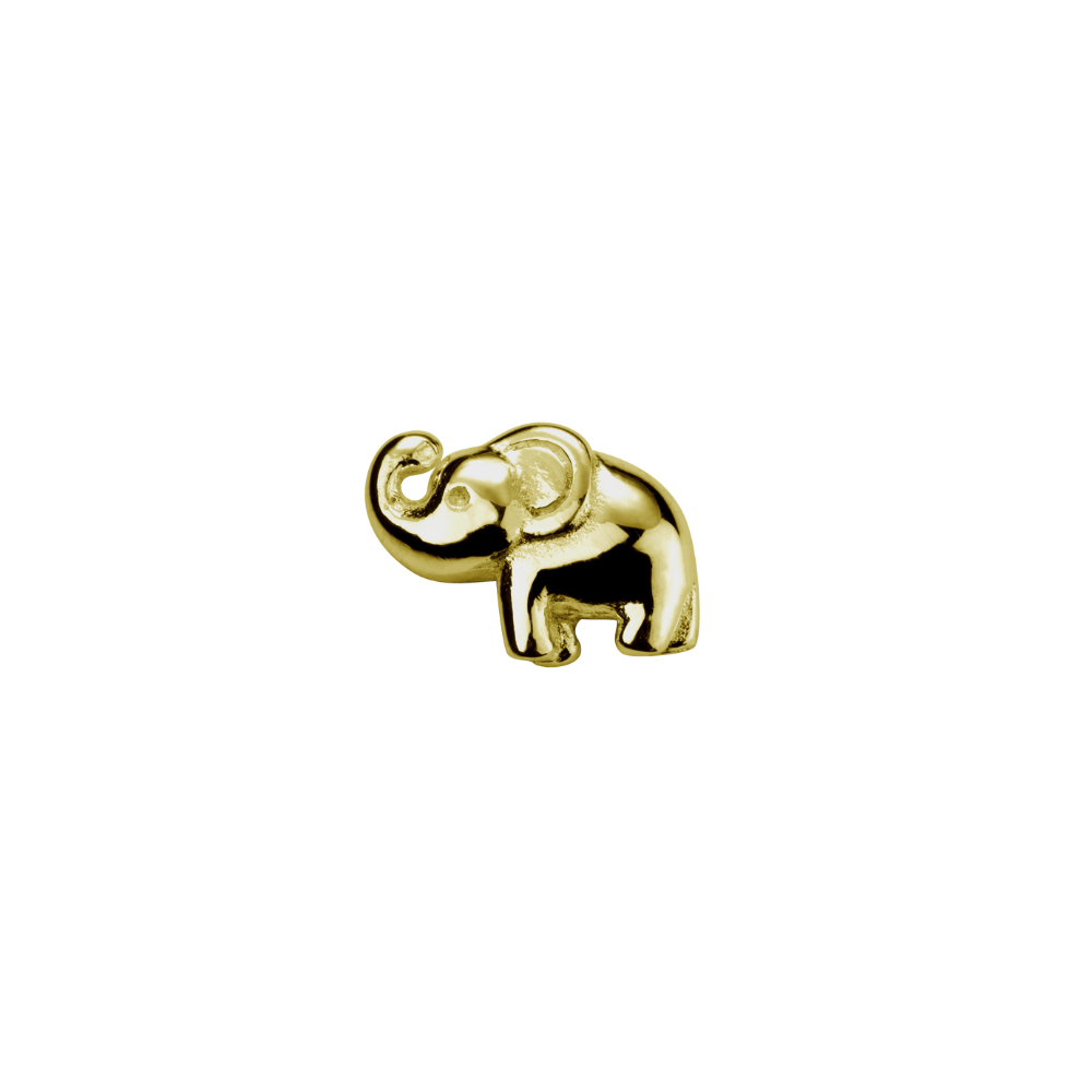 Yellow Gold Elephant-Lucky