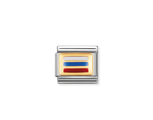 Russian Flag Charm