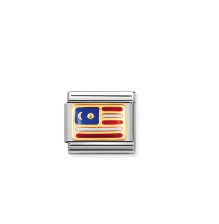 Malaysian Flag Charm