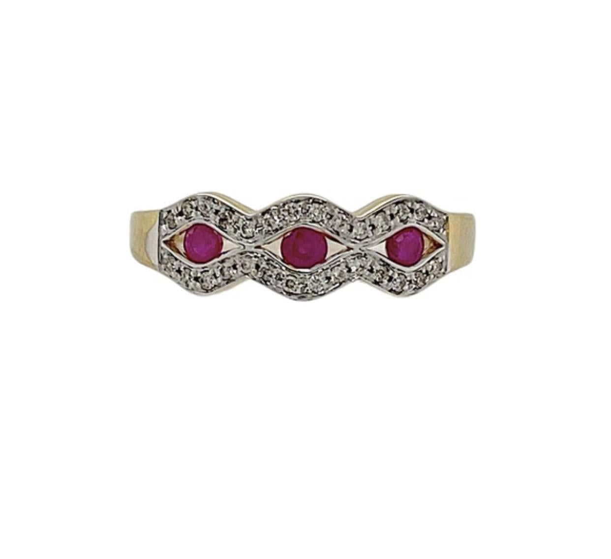 Ruby & Diamond ring