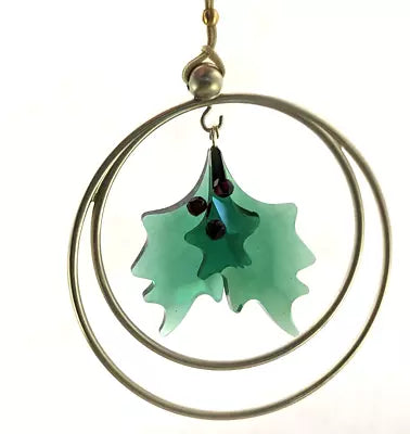 Swarovski - Hanging Holly Leaves