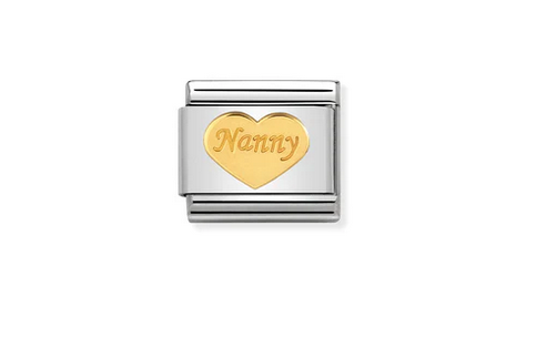 Heart with "Nanny" Charm