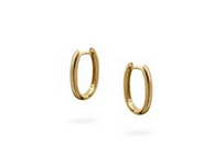 U Shaped Huggie Earring - 9Y