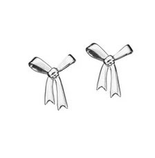 Bow Studs Silver