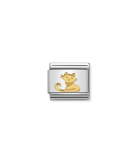 Seated Cat Charm