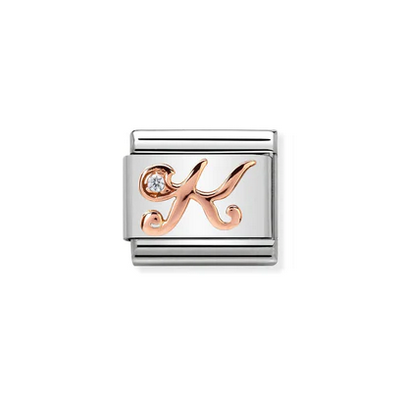Letter K charm
