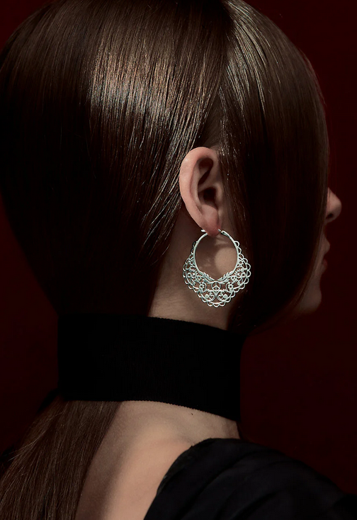 Filigree Hoops