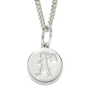 Runaway Stamp Necklace - SS