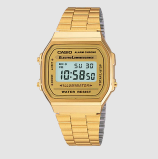 Casio Classical Digital Gold Watch