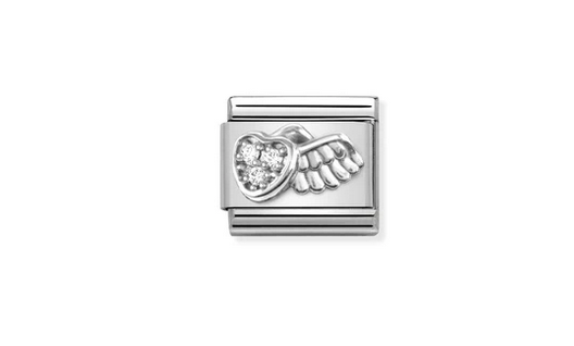 Winged Heart Charm