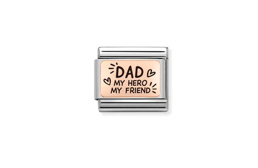 "Dad, my Hero, my Friend Charm