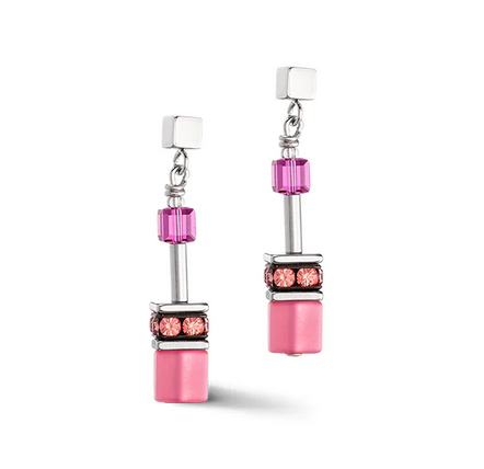 Magenta Earrings