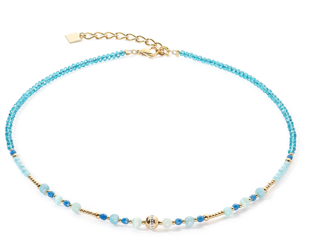 Princess Spheres Turquoise Necklace