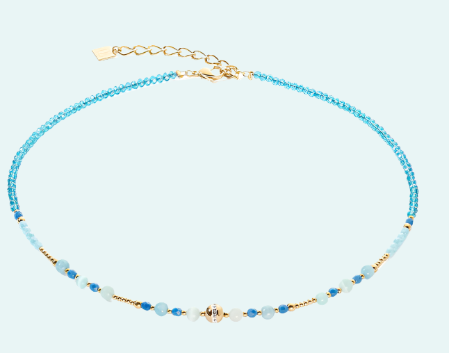 Princess Spheres Turquoise Necklace