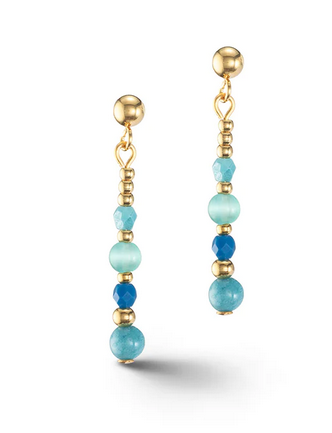 Princess Spheres Turquoise earrings