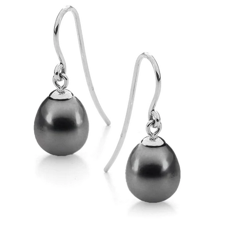The Venus Earrings- Black - 9.5