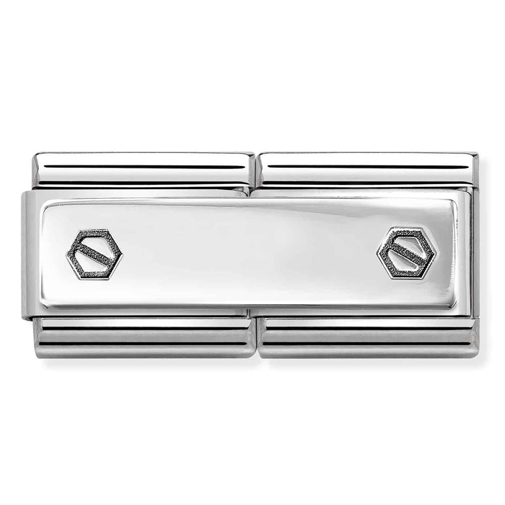 Hexagonal Screws on Plate Charm