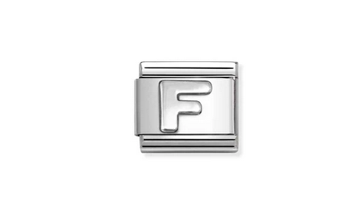 Letter F Charm