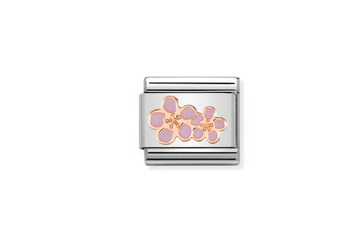 Peach Flowers Charm