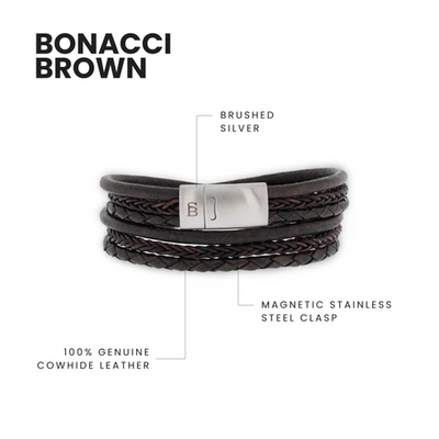 Bonacci - Dark Brown - Medium