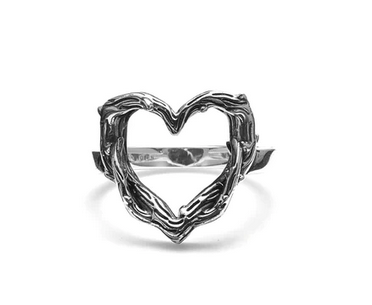 Entwined Ring - SS - Size Q