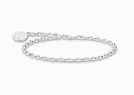 Charmista Silver Belcher Bracelet - 17cm