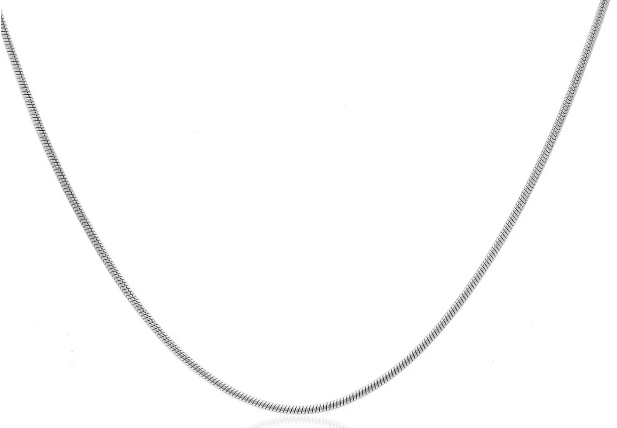 Snake chain necklace - stainless steel