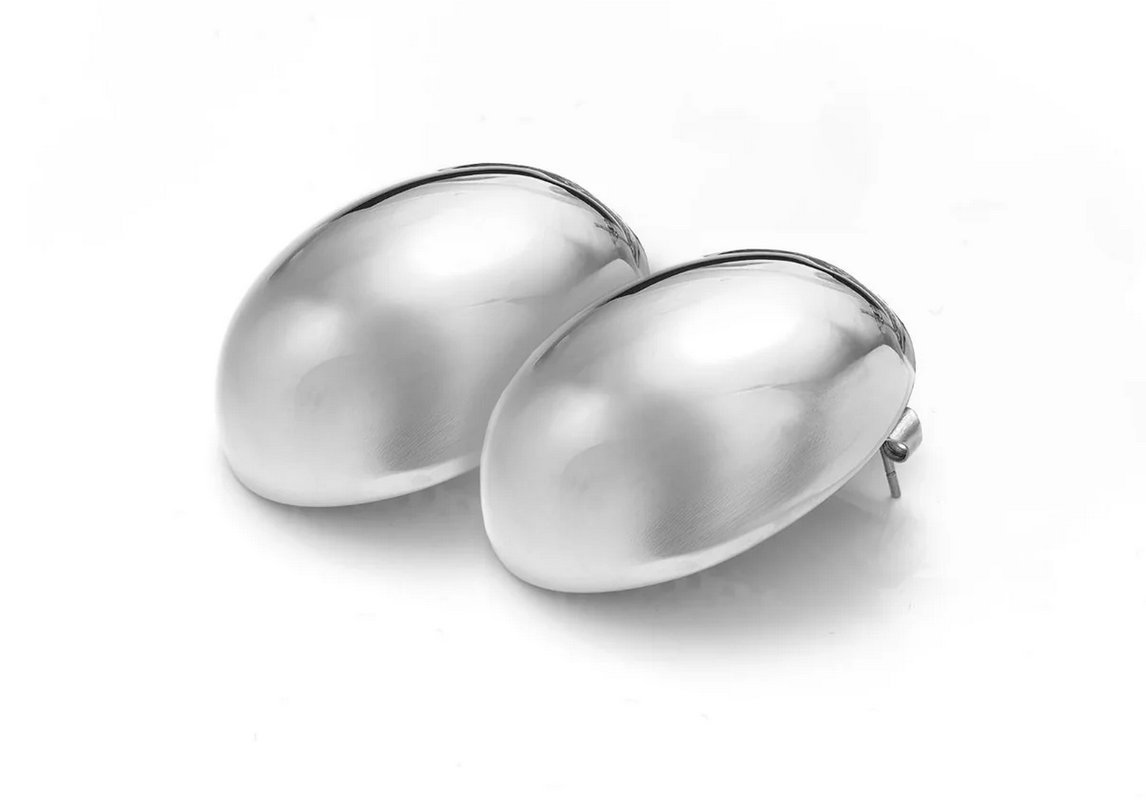 Mirage / Statement Earrings / Silver