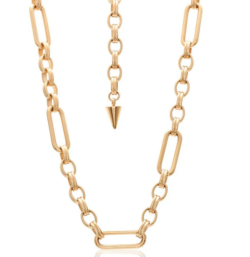 Luxe / Necklace / Stainless Steel  Gold Plated