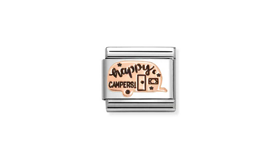 "Happy campers" Caravan symbol