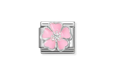 Pink Flowers Charm