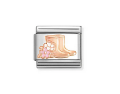 Gum Boots with flower symbol