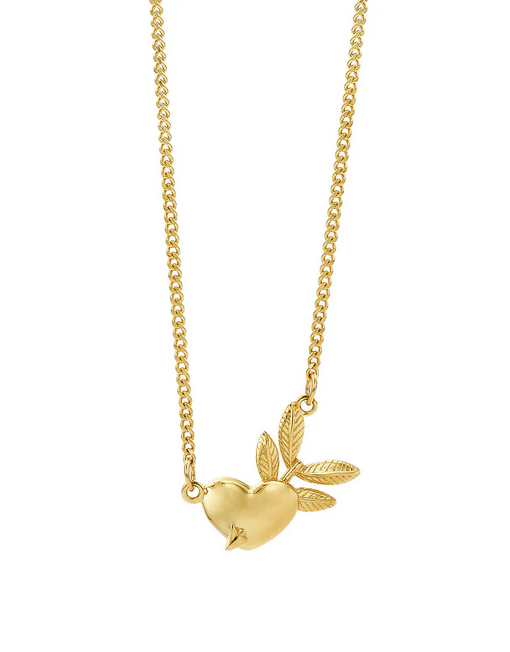 Pixie Heart Necklace - 9YG