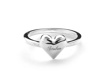 Full Hearts Ring - SS - Size N