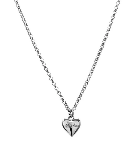 Full Hearts Mini Necklace  - SS