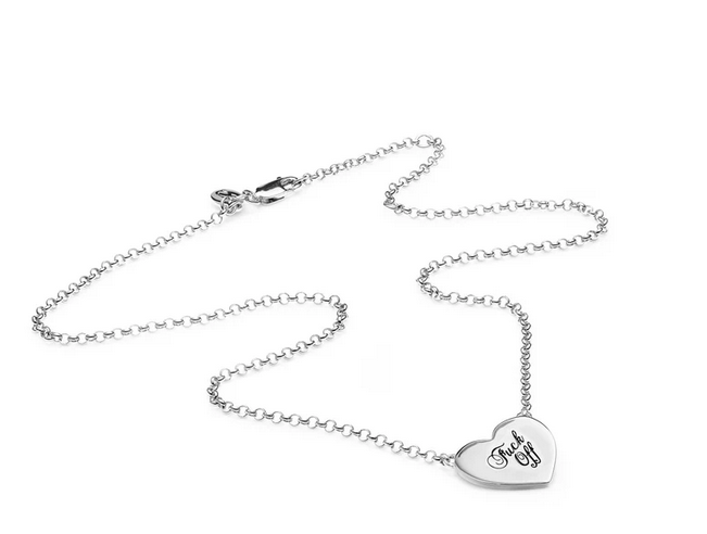 Warm Welcome Heart Necklace - SS