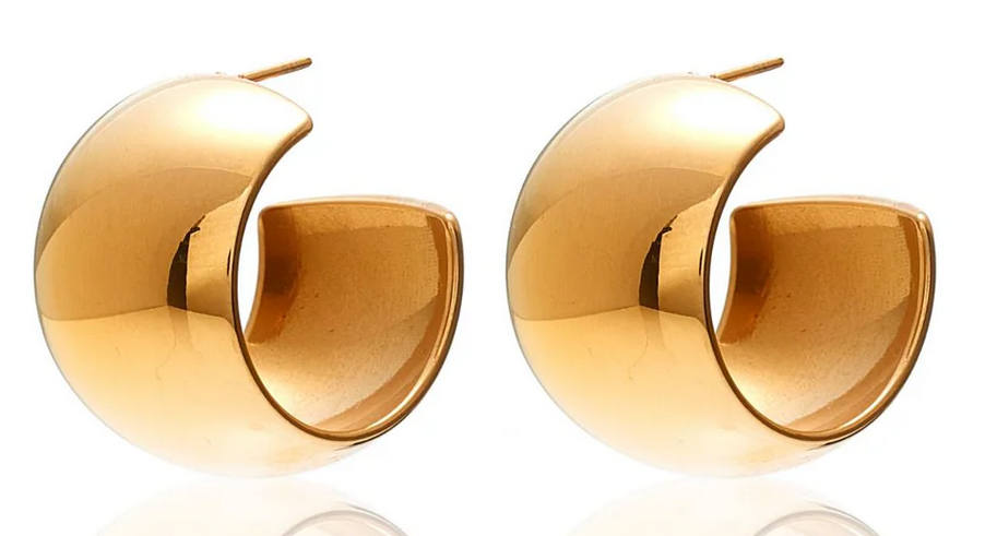 Sunkissed / Hoop Earrings / Gold