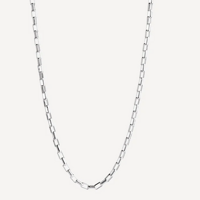 Veneto Men’s Silver Chain Necklace - SS