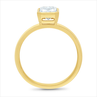 LAB Diamond - Radiant Cut - TDW = 1.50 9ct YG